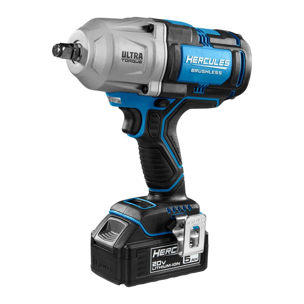 20V Brushless Cordless 1/2 in. Impact Wrench Kit with 5 Ah Battery and Charger P303502