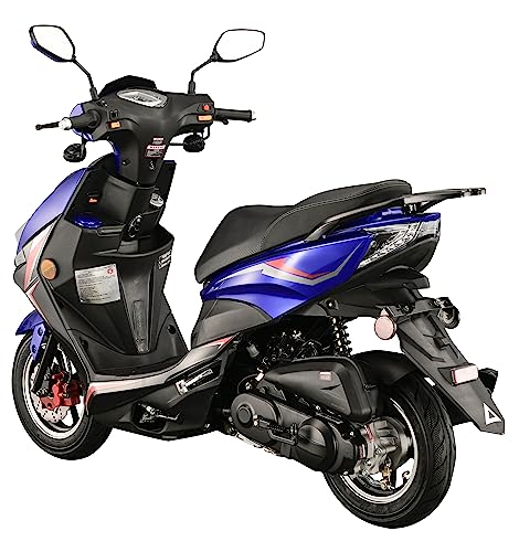 150cc Gas Scooter with 10 inch Aluminum Wheels U528
