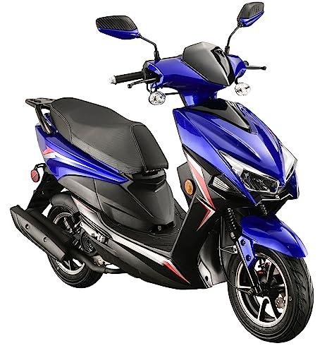 150cc Gas Scooter with 10 inch Aluminum Wheels U528