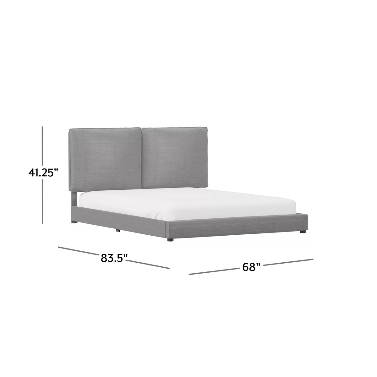 Queen Platform Bed S6816