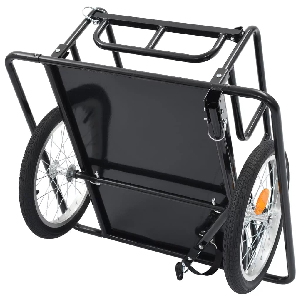 Steel Black Bike Cargo Trailer G4114