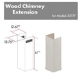 Wooden Chimney Extension P672025