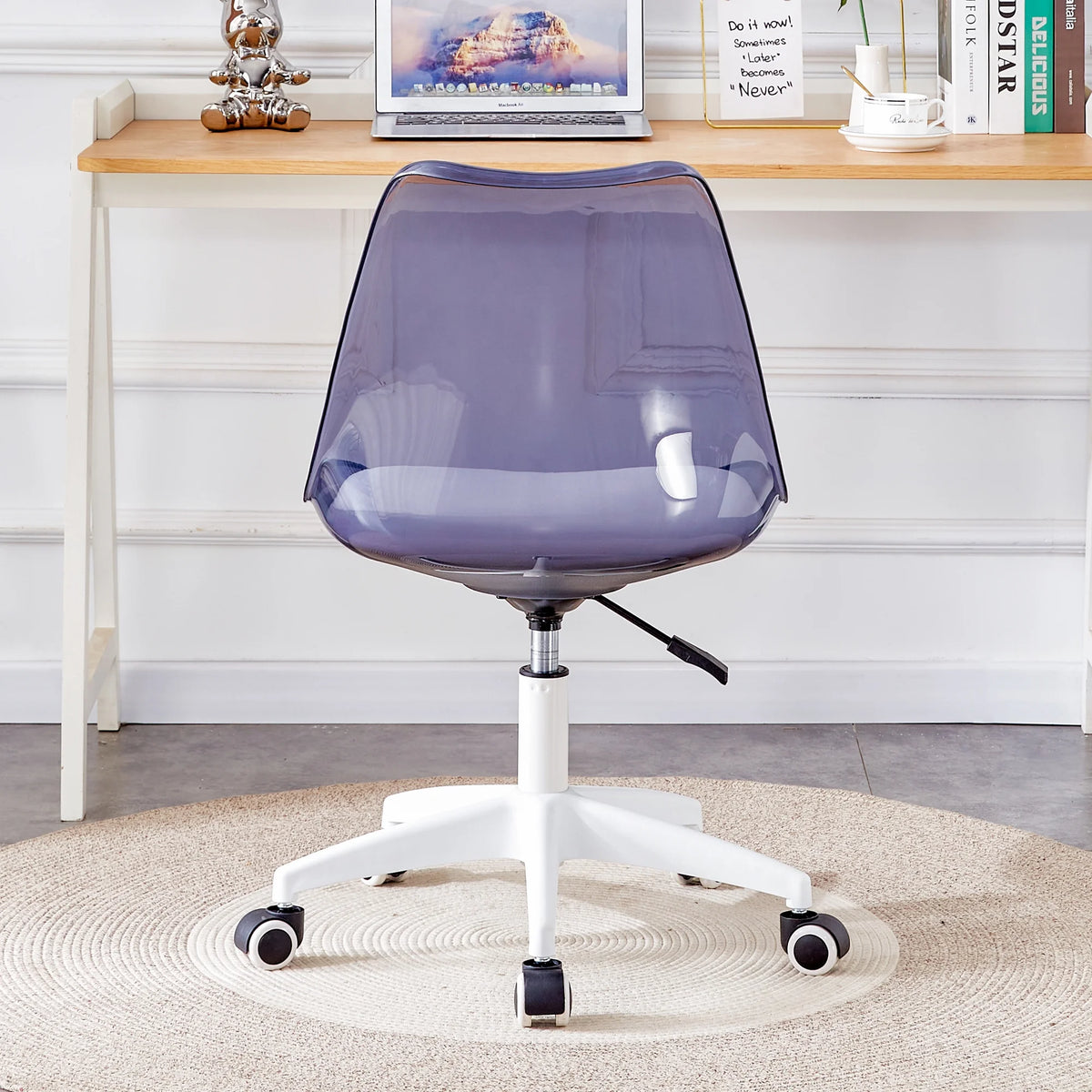 Midnight blue adjustable 360 swivel armless computer chair G771
