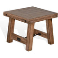 25" Mahogany Wood End Table U11737