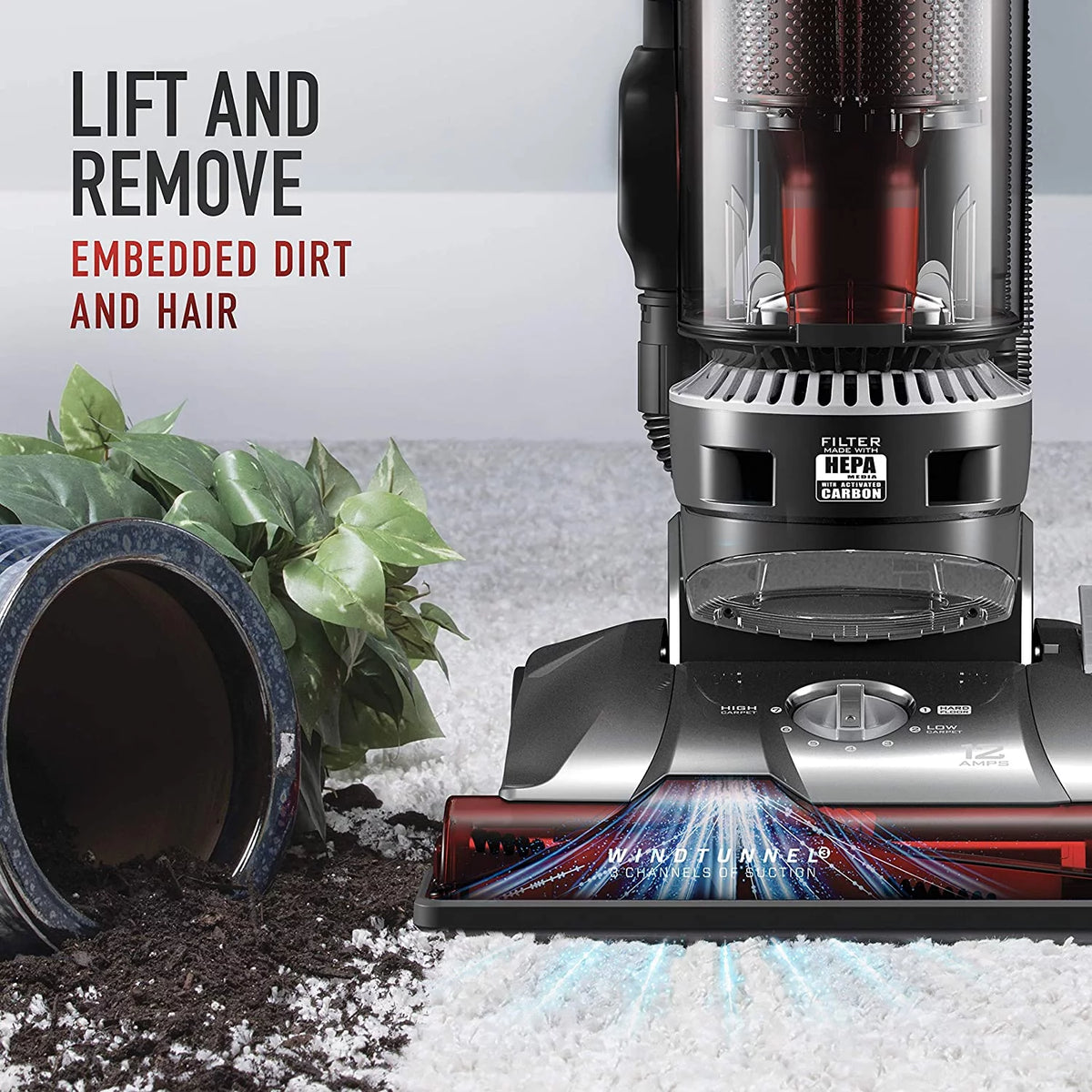 Bagless Upright Vacuum W96746