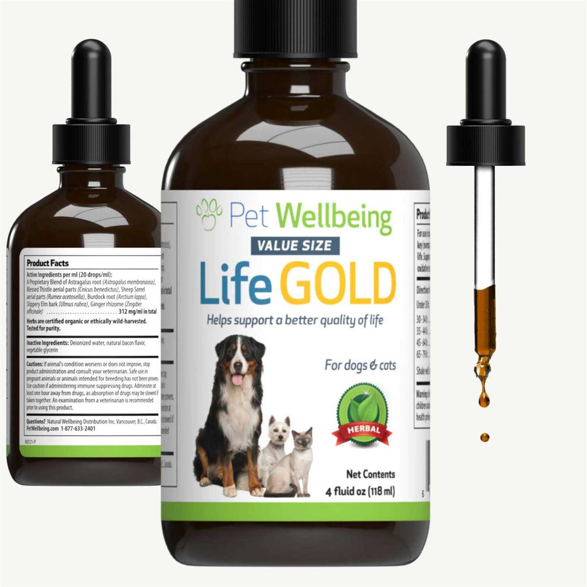 Pet Wellbeing Life Gold for Dogs F431