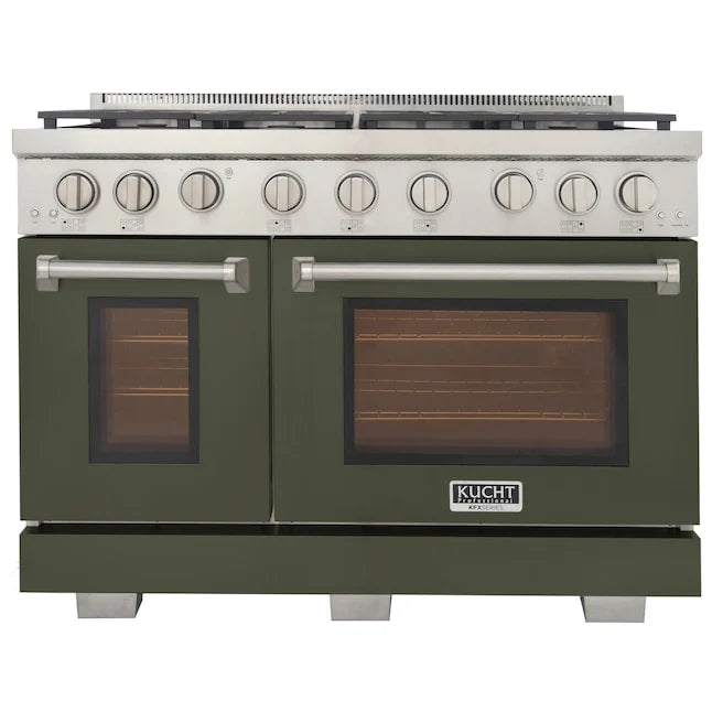 48 6.7 cu. ft. Natural Gas Range Olive Green Q6810