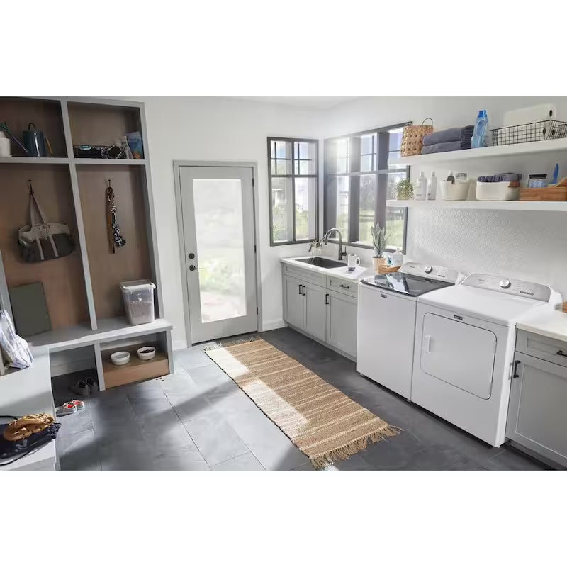 7.0 cu. ft. Vented Gas Dryer in White A776