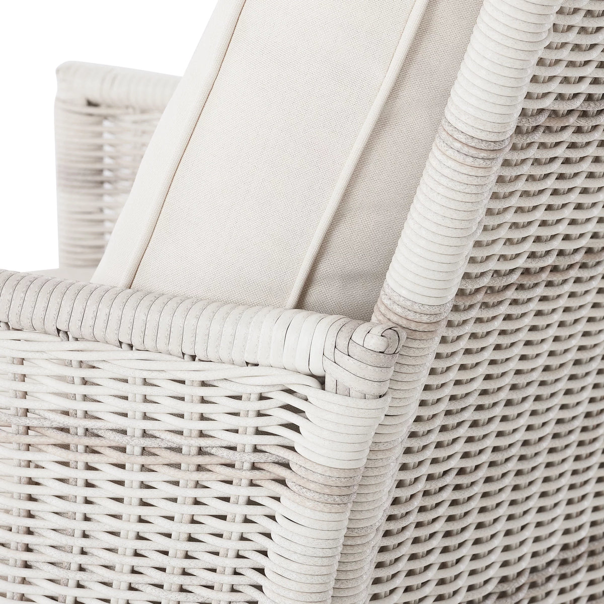 Wicker Outdoor Loveseat with Cushions J641
