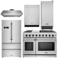 48 Gas Range, Range Hood, Refrigerator, Dishwasher, Ice Maker O3205