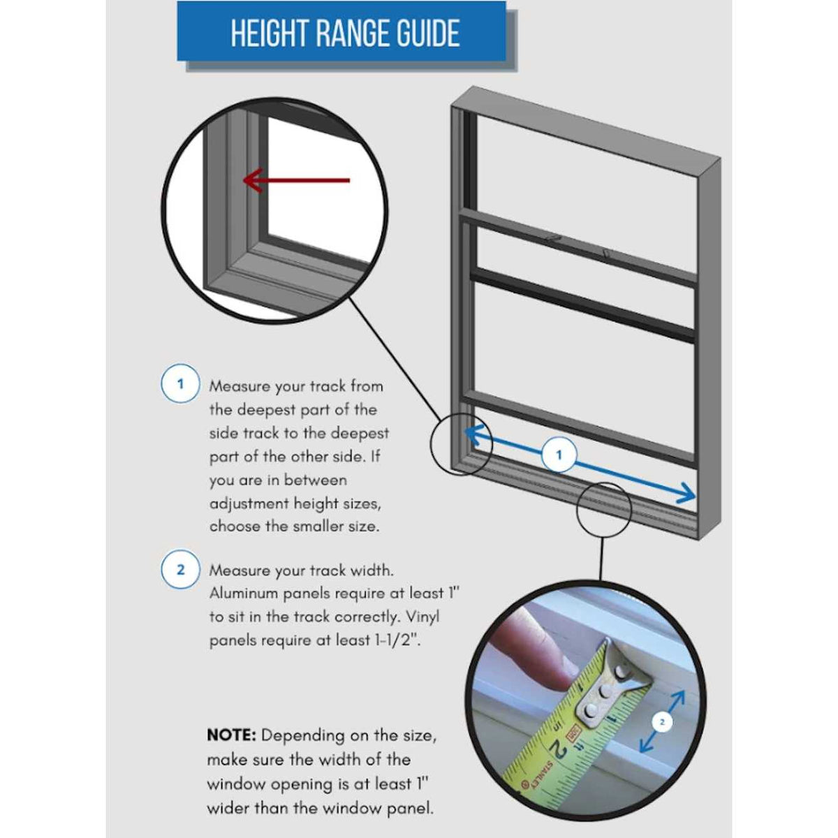Adjustable Aluminum Cat Door for Sash Windows J9234