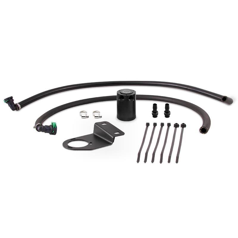 Black Baffled Oil Catch Can Kit K451048