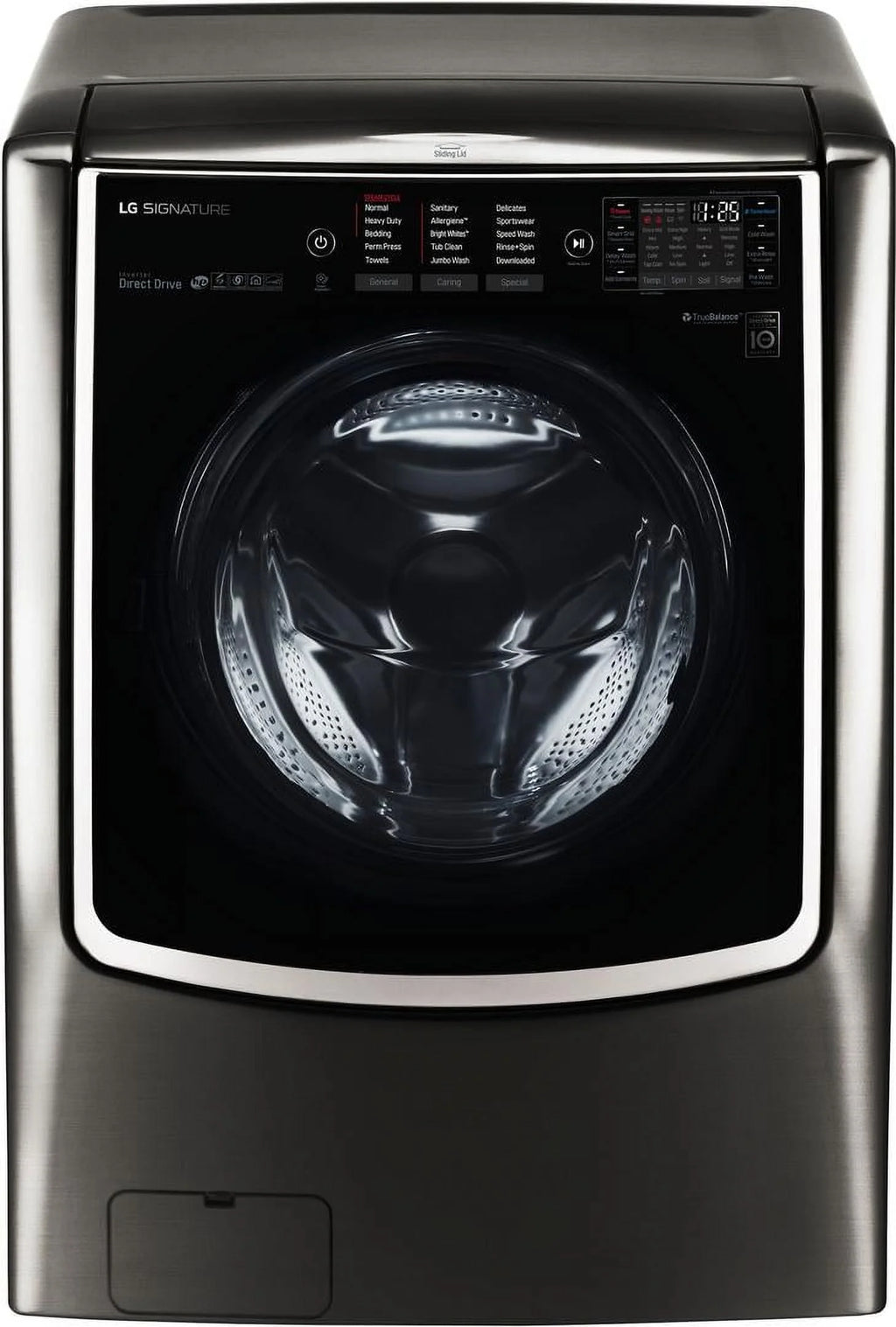 5.8 Cu. Ft. Black Stainless Front Load Washer E73000