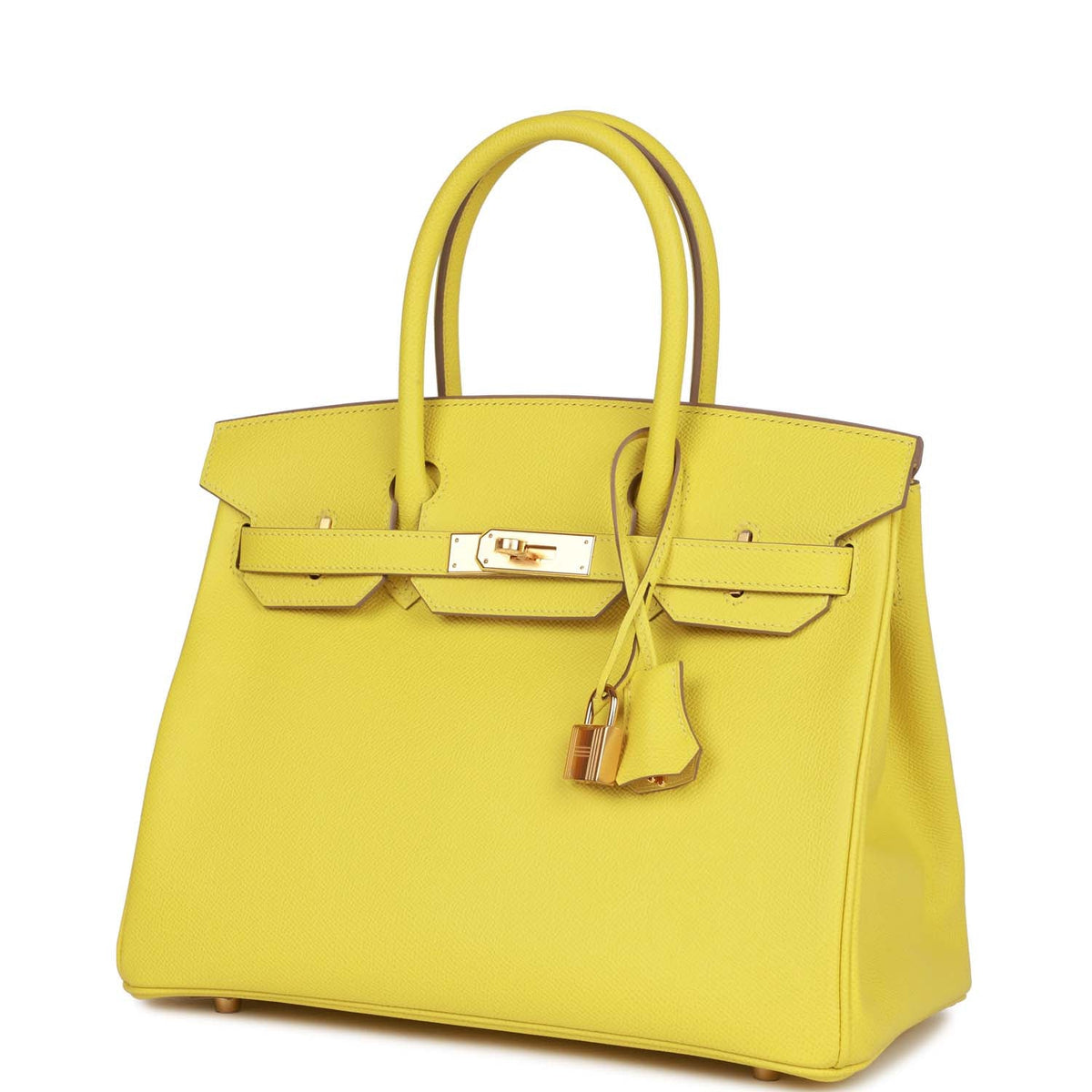 Lime Epsom Leather Handbag S1355