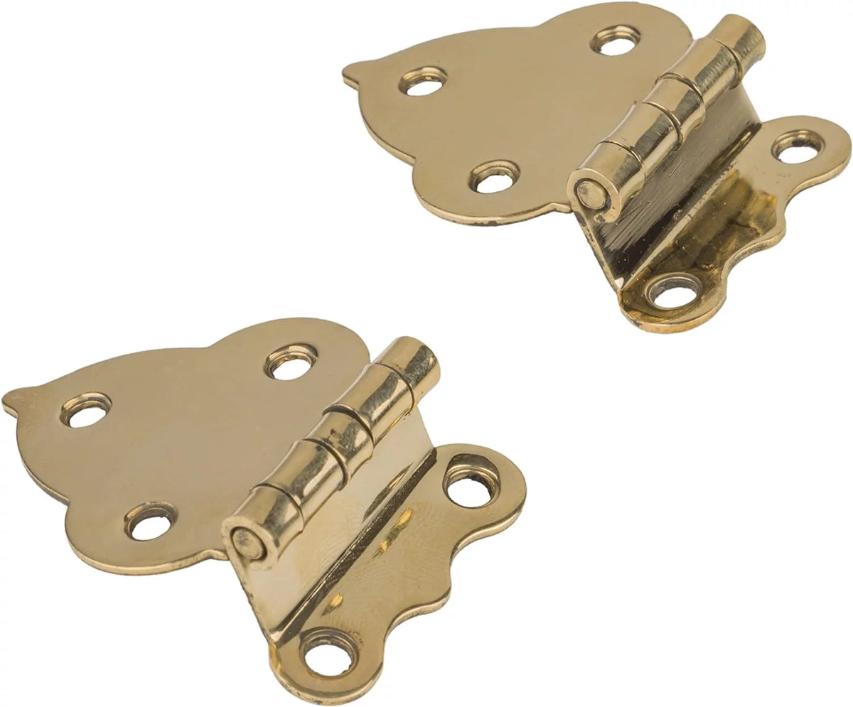 Solid Brass Offset Cabinet Hinges Pack Of 2 R772