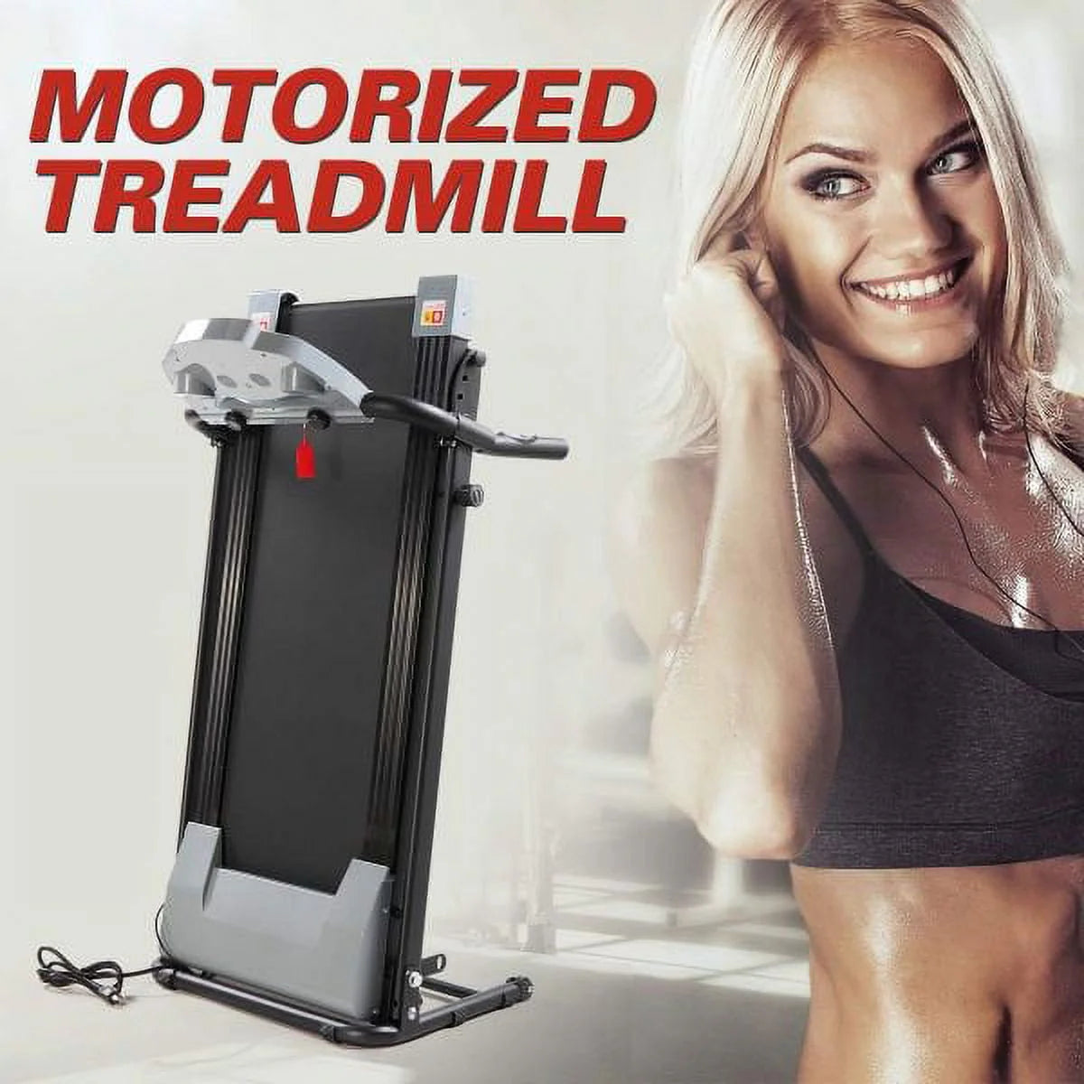 Folding Electric Treadmill 7.0 MPH Y2043