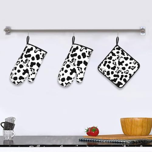 Christmas Oven Mitts and Pot Holders Set of 3 E945505