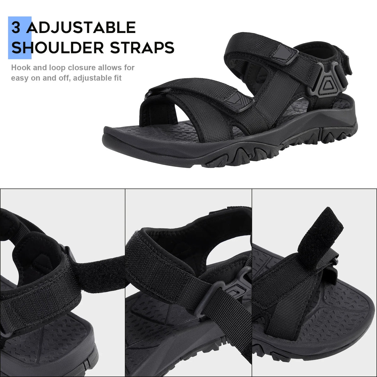 Men's Sport Sandals with Arch Support K95708