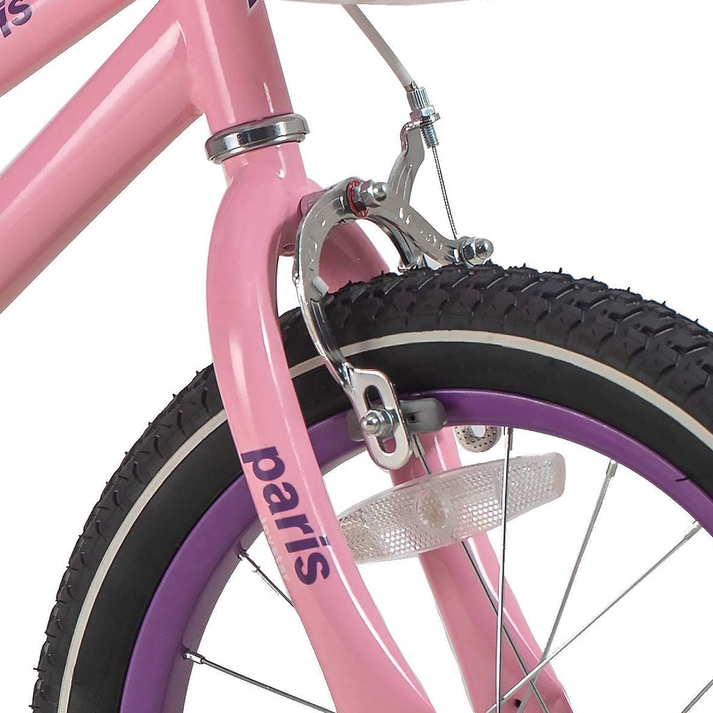 18 Inch Girls Training Wheel Bike E4079