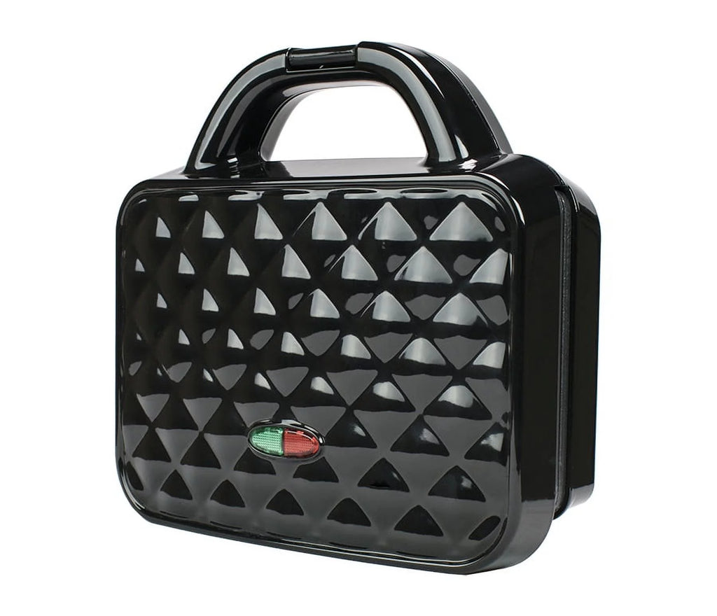 Black Non-Stick Dual Waffle Maker W27980