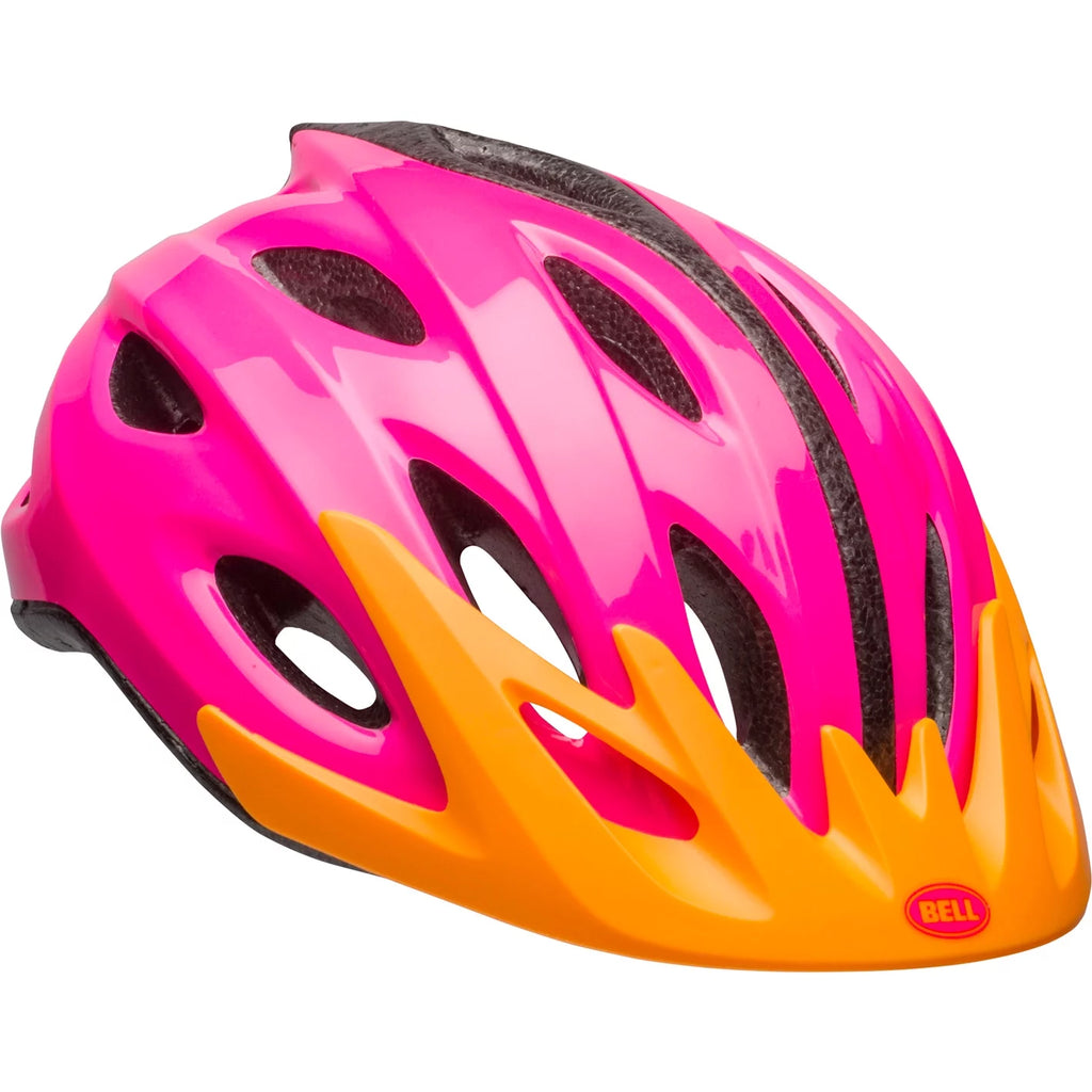 Pink/Orange Youth Bike Helmet R930