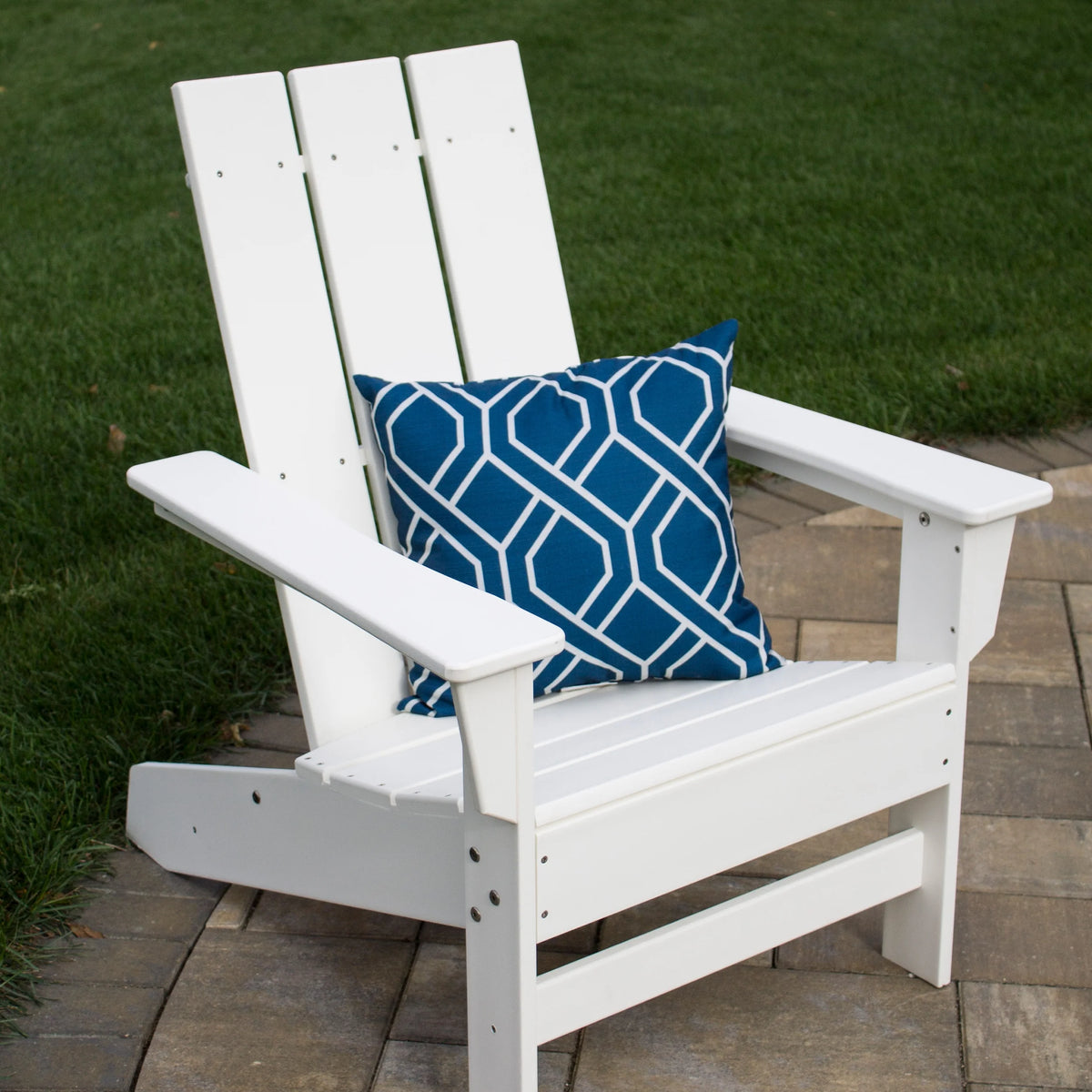 Oversized White Adirondack Chairs N230