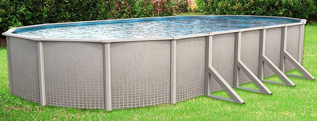 15' x 30' Oval 48 Wall Above-Ground Swimming Pools Q8514