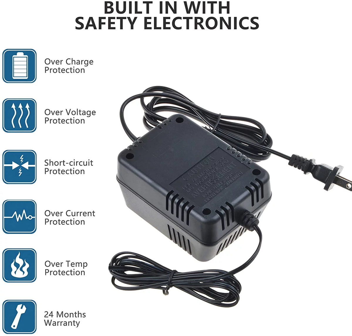 12V AC-AC Adapter Power Replacement N10528