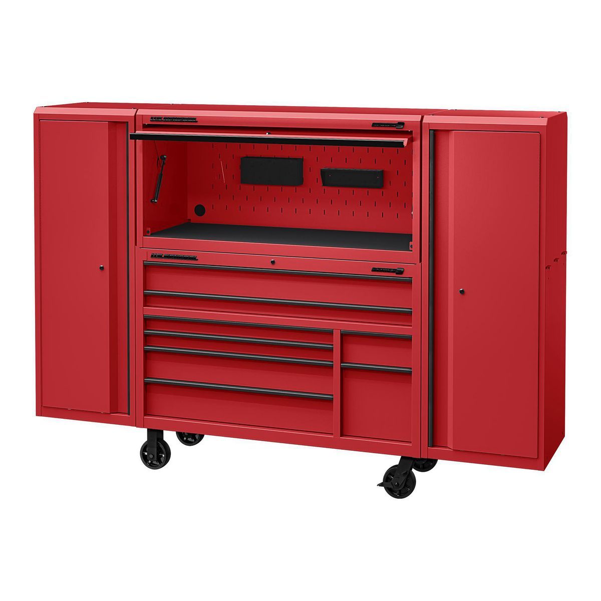 56 in. x 22 in. Red Roll Cab D83337