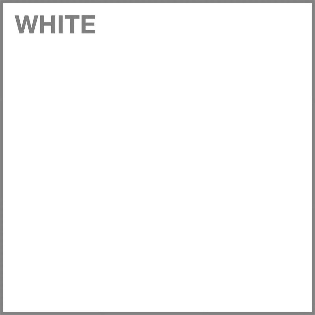 White L-Shaped Executive Desk H2397