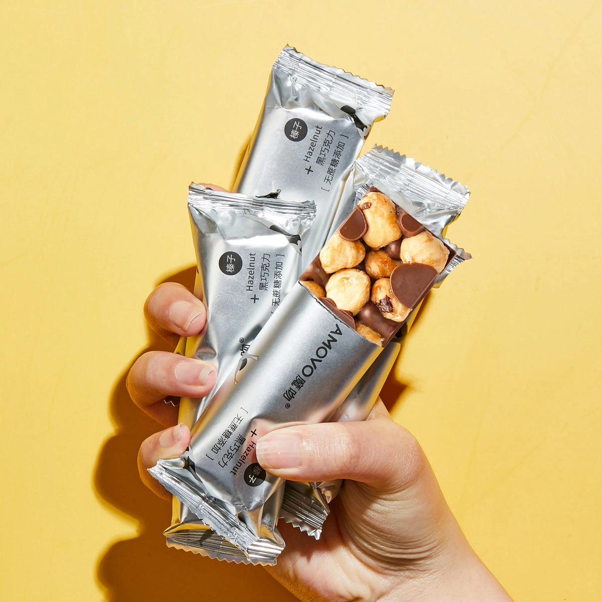 Maltitol Sweetened Hazelnut Chocolate Bars, 6 Ct X823