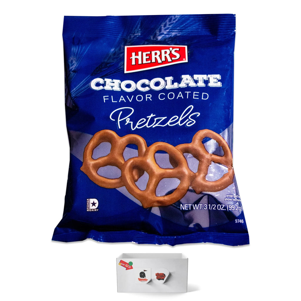 Dark Chocolate Sea Salt Cookies, Orange Chocolate Cookies, Chocolate Covered Pretzels Snack Bundle A7937