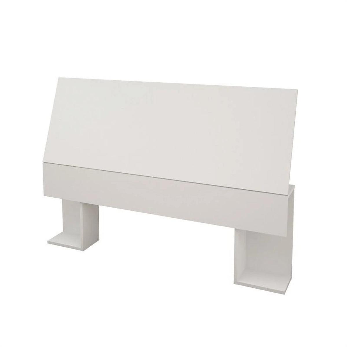 Modern White 2 Piece Full Size Storage Bedroom Set G28142