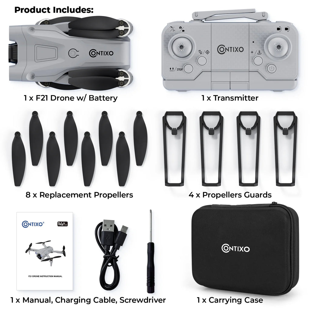 Foldable RC Drone with 1080P HD Camera B73935