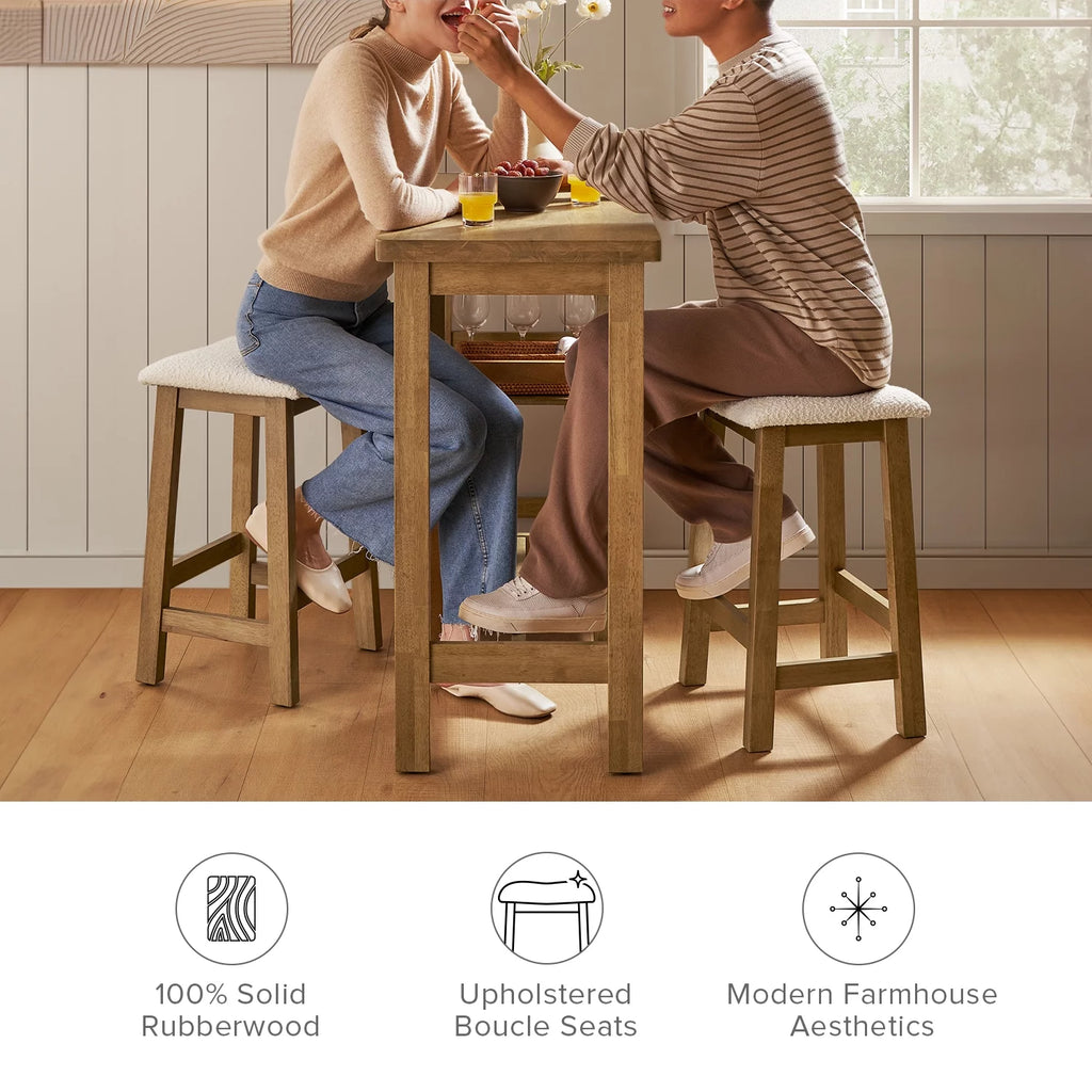 Bar Table Dining Table Set for 2 W12091