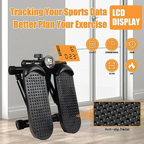 Hydraulic Fitness Stepper with LCD Monitor Z166186