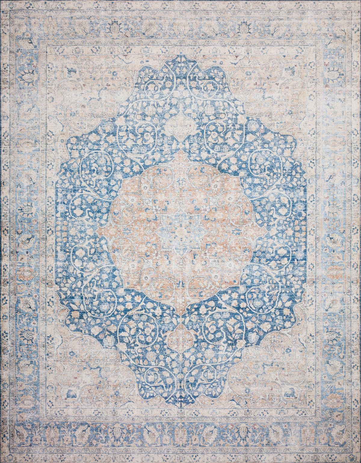 Blue 5' x 7'6 Rug S797