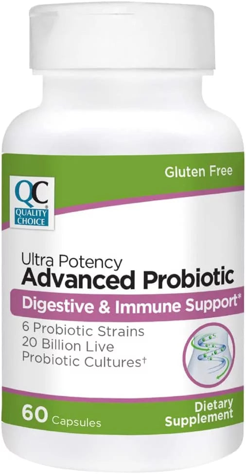 Probiotic Digestive & Immune Support Capsules, 60 Count H395