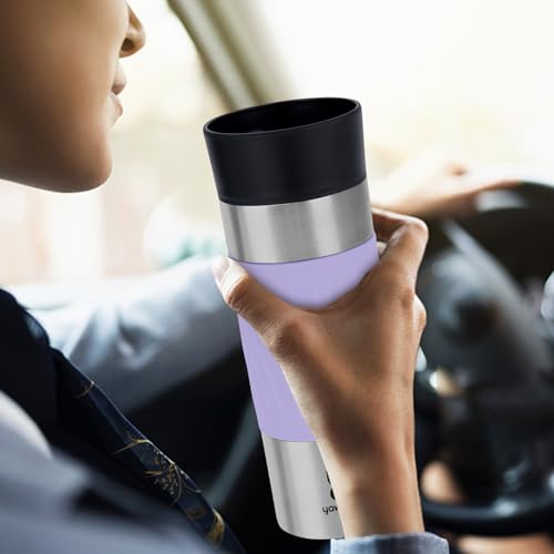 16 oz Stainless Steel Insulated Travel Coffee Mug B254163