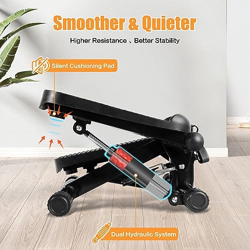 Hydraulic Fitness Stepper with LCD Monitor Z166186