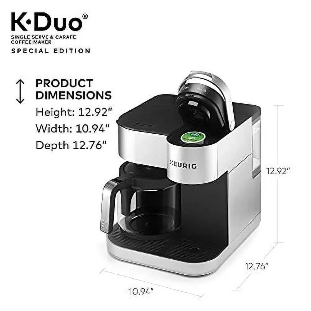 Single Serve K-Cup Pod & Carafe Coffee Maker E704271