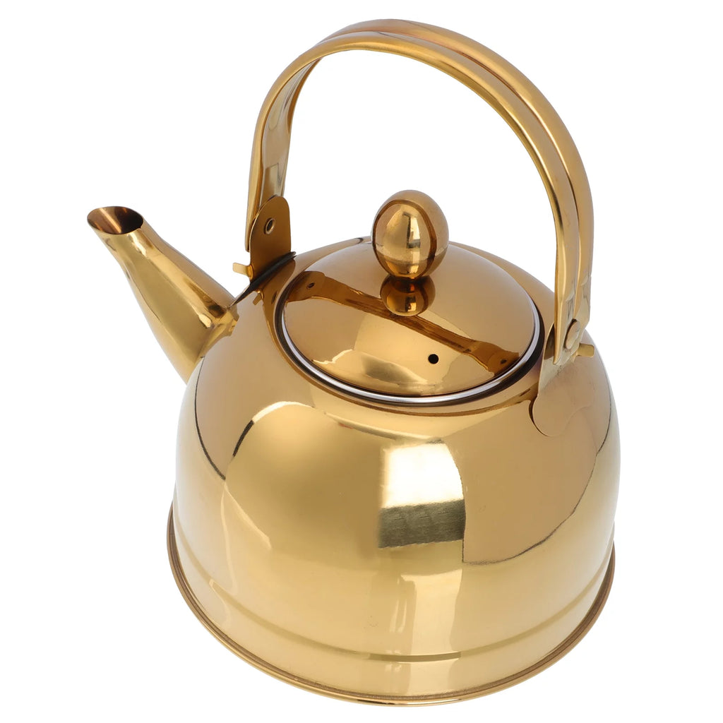 Stainless Steel Teakettle with Strainer D5632