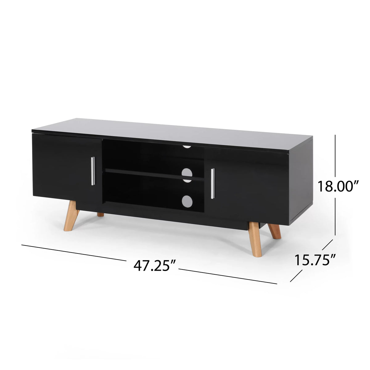 Black TV Stand I819425