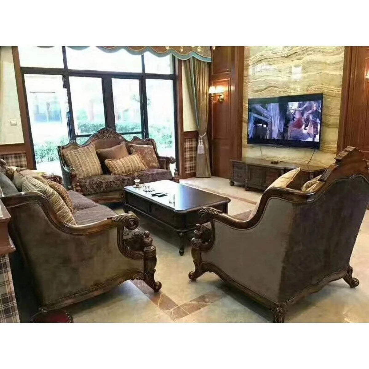 Fabric Sofa Set and Sofa Chair J629917