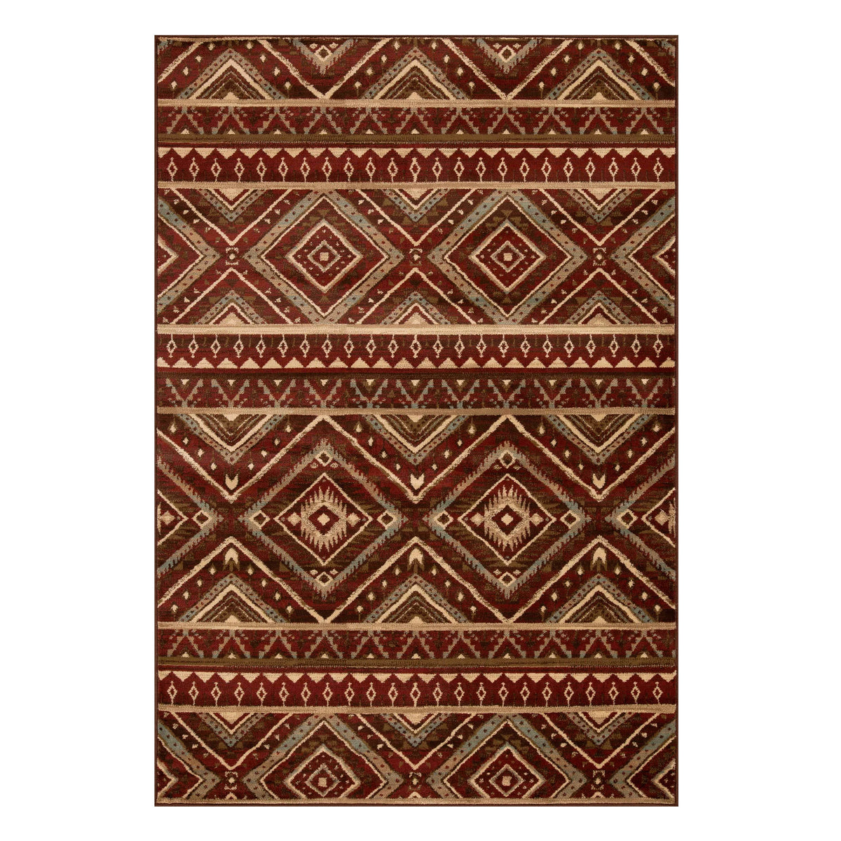 Geometric Medallion Area Rug 8' x 10' U3236