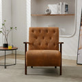 Lounge Arm Chair Wood Frame E77856