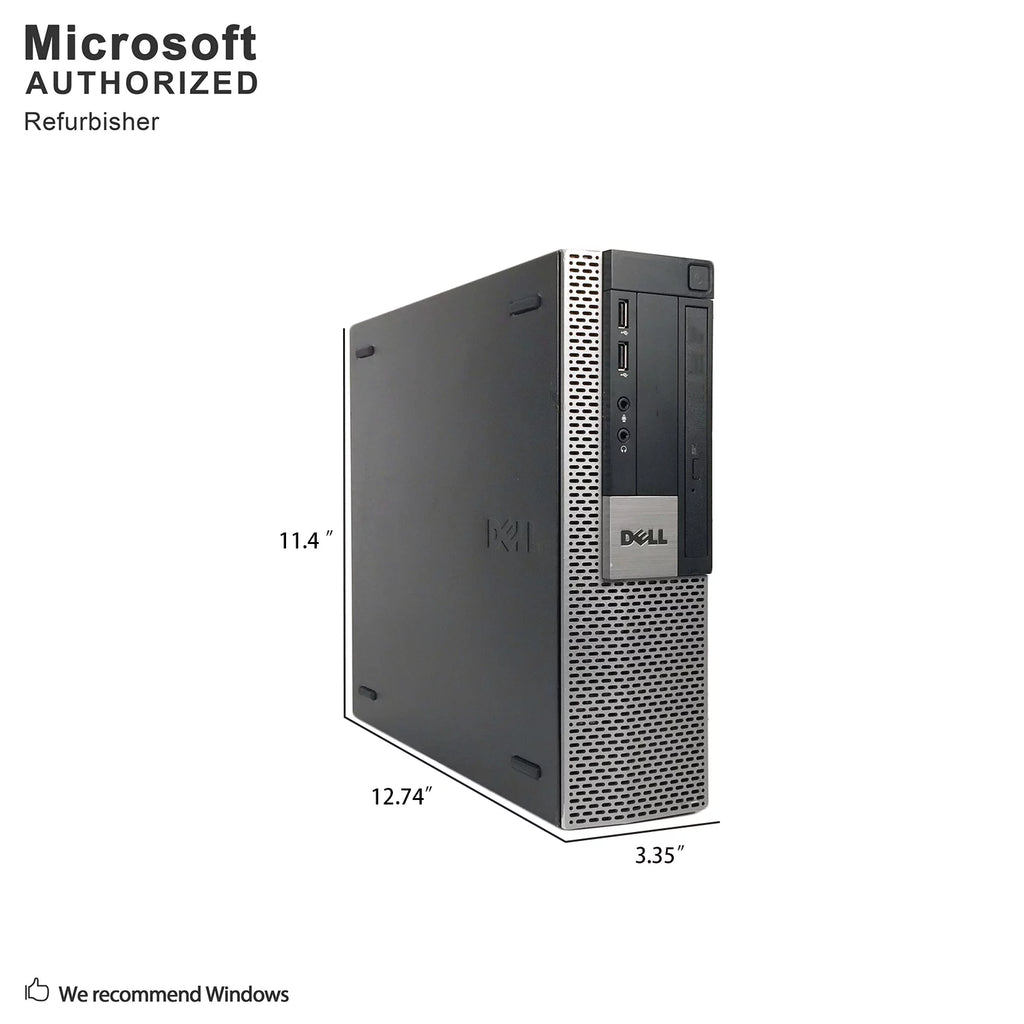 Restored Dell Optiplex 960 3.0GHz 4GB 160GB Windows 10 Pro SFF Computer C356
