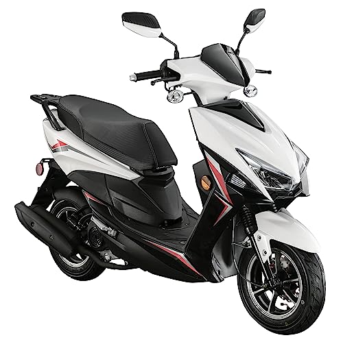 150cc Gas Scooter with 10 inch Aluminum Wheels U528