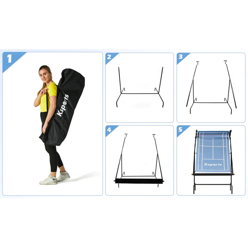 Tennis Rebounder Net Blue P699654