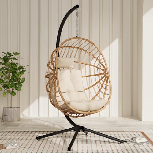Hanging Egg Chair with Stand O98235